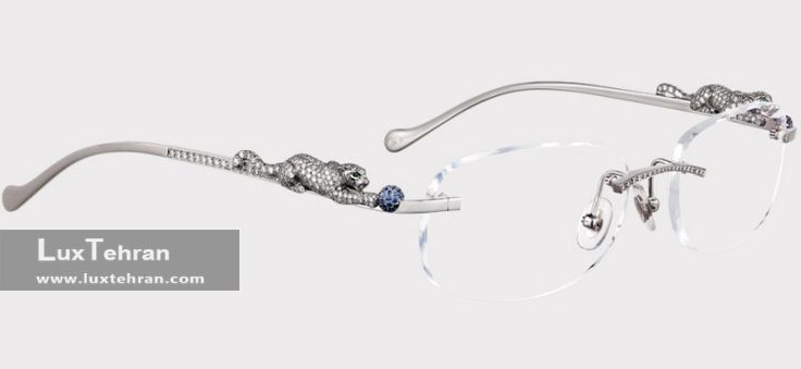 گرانترین مارک عینک طبی کارتیر پلنگی نشان