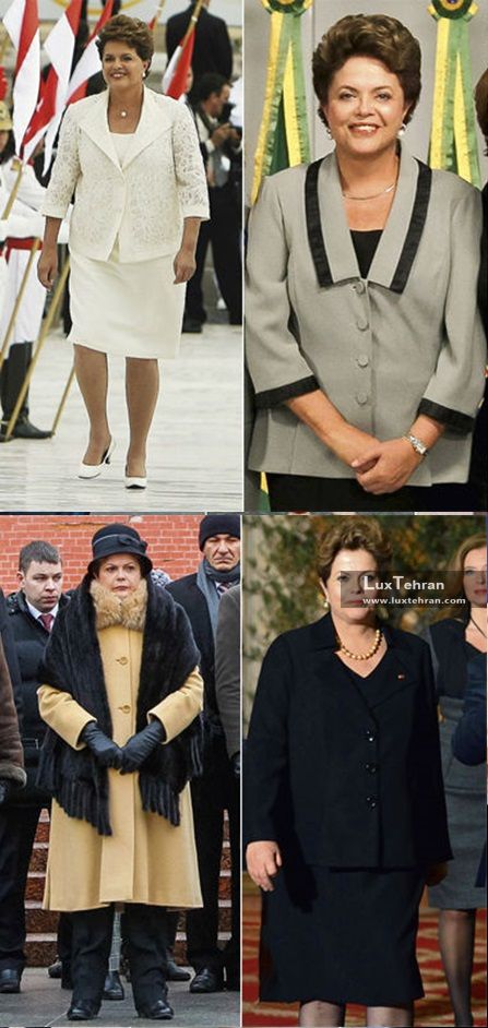 زنان سیاستمدار جهان دیلما روسف و سبک کت و دامن های متنوع