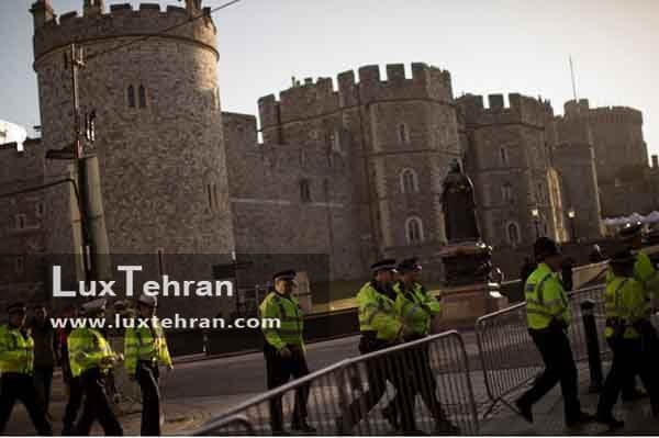 چهار هزار نیروی پلیس انگلیس، برقراری امنیت بر در اطراف کلیسا