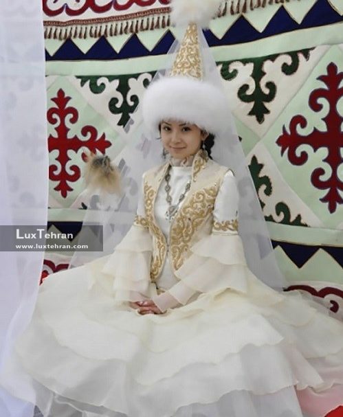 لباس عروس قزاقستان