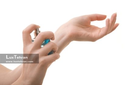 استفاده از عطر به اندازه 