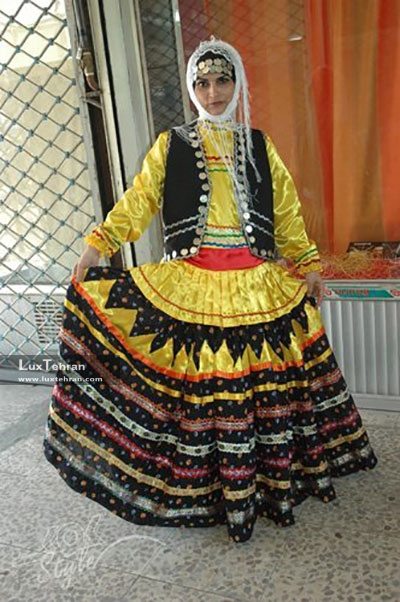  لباس گیلانی لباس سنتی شمالی 