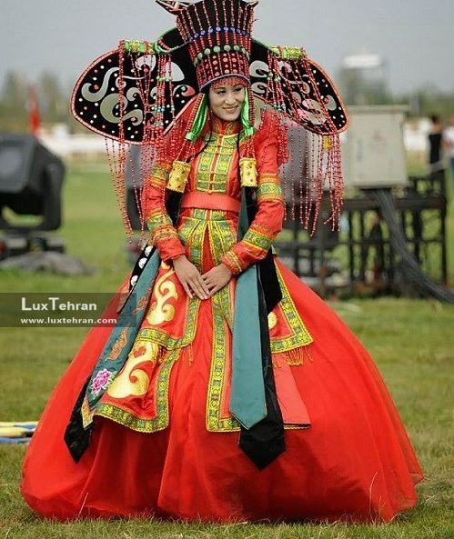 لباس عروس مغولستان