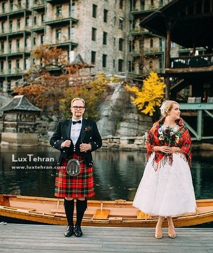لباس عروسی اسکاتلند