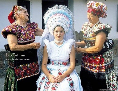  لباس عروس مجارستان