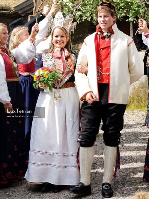 لباس عروسی سنتی در نروژ