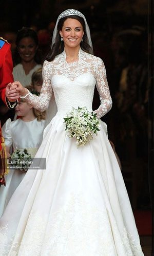عکس مدل لباس عروسی پرنسس