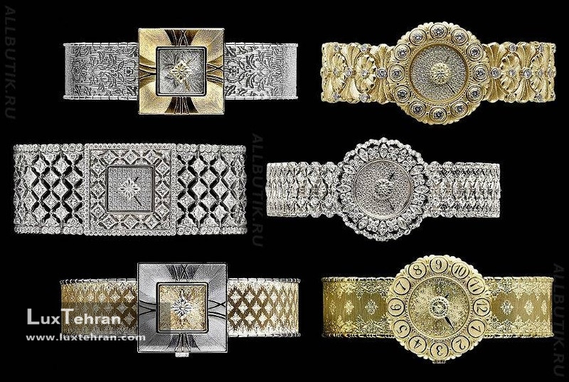مدل ساعت های جواهر باکلاتی