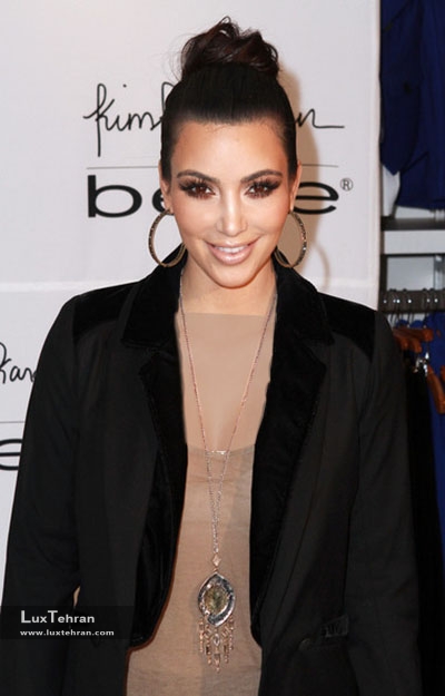 ست گردنبند و گوشواره کیم کارداشیان Kim Kardashian