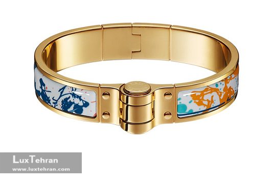 تصویری از دستبند هرمس از برندهای لاکچری