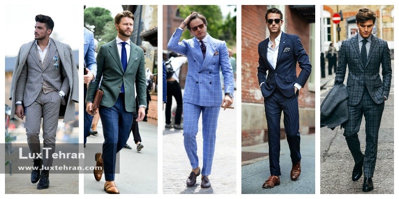 لباس های خوش دوخت تیپ مردانه نیمه کلاسیک