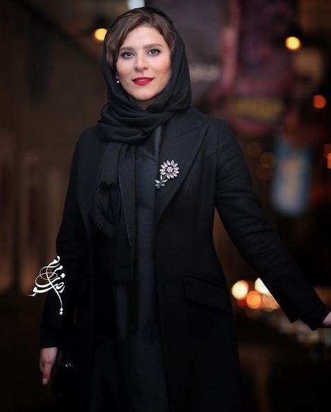 مدل مانتو بازیگران زن ایرانی مانتو مشکی 