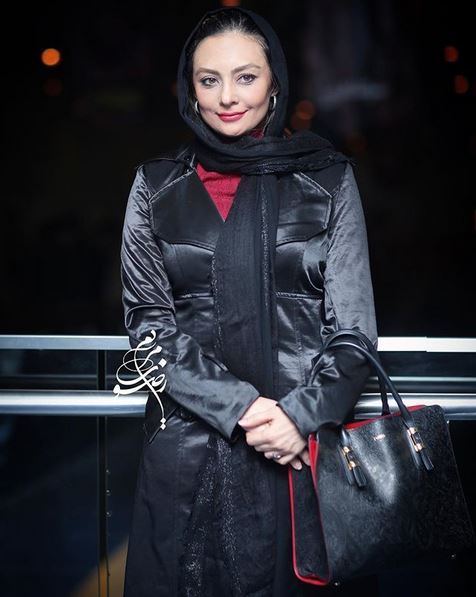 مدل مانتو بازیگران زن ایرانی مانتو پارچه براق
