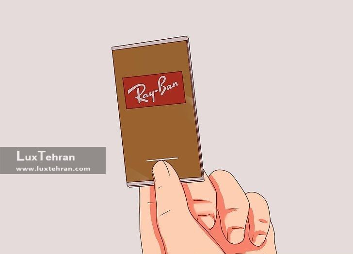 دفترچه ی همراه را برای خطاهای احتمالی عینک ریبن اصل