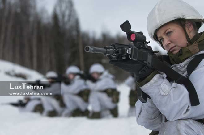 زنان زیبای نروژی در یگان های غواصی ارتش