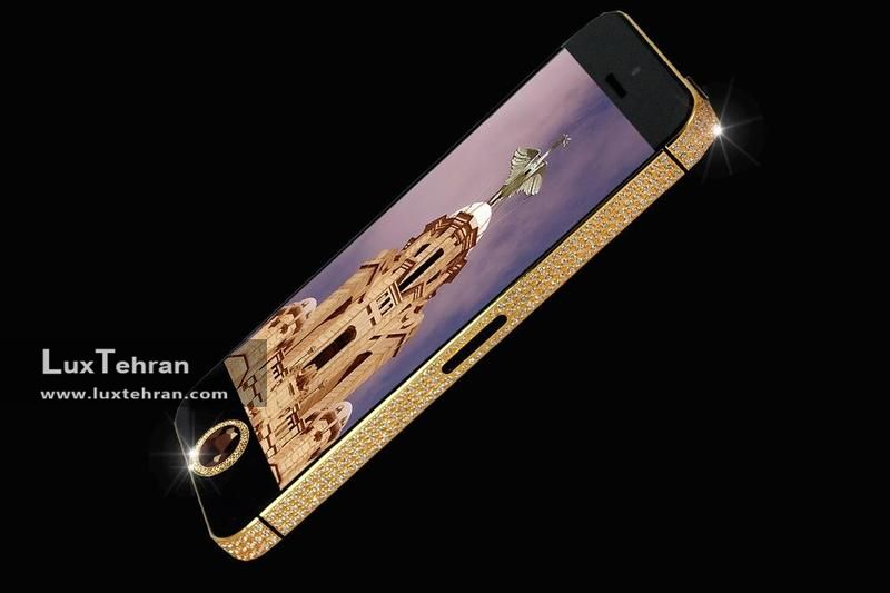 گوشی لاکچری آیفون 5 iPhone 5 Black Diamond