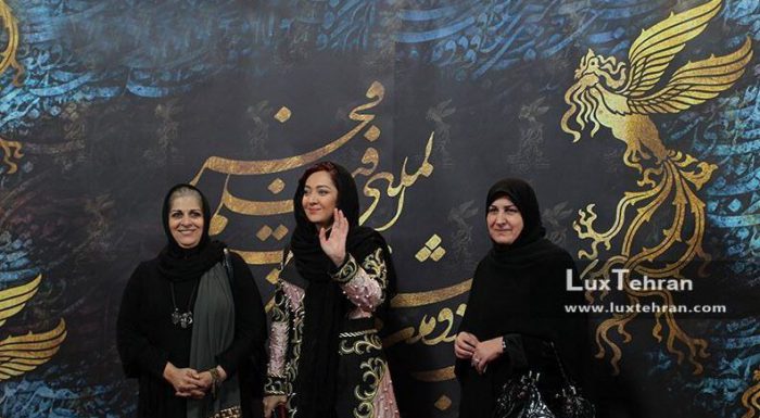 تصویری از حضور نیکی کریمی در جشنواره فیلم فجر سال ۱۳۹۲