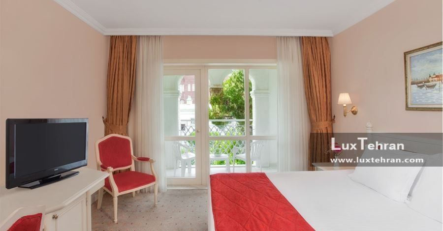 تصویری از اتاق های استاندارد هتل کرملین آنتالیا