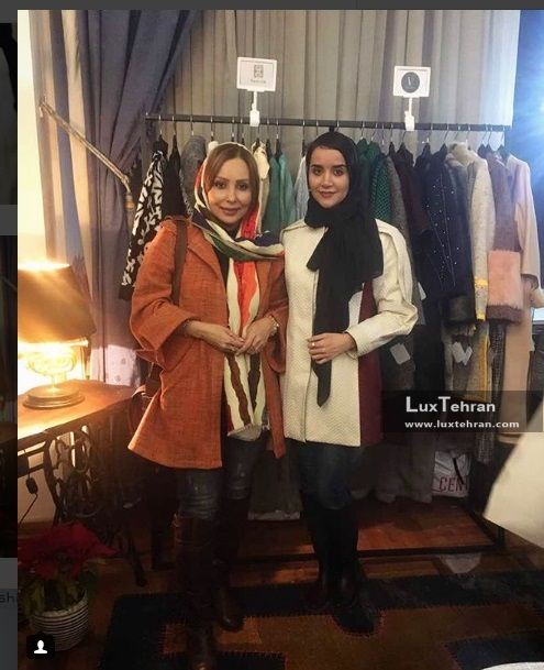 پرستو صالحی در رویداد طراحان لباس ایرانی و اسلامی