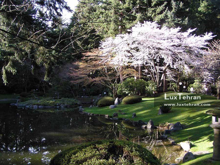 باغ ژاپنی متعلق به ایسابورا کیشدا