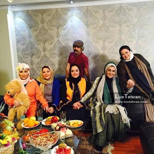 بهنوش بختیاری در شام ایرانی