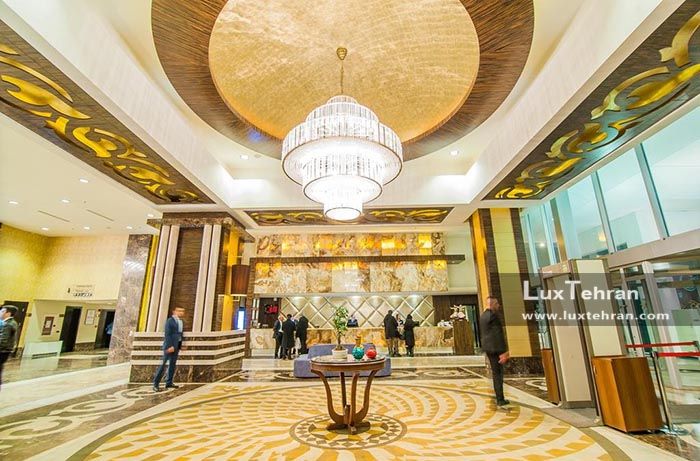 لابی مجلل هتل ددمان قونیه ترکیه