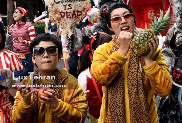 کارناوال های خیابانی ژاپنی جشن هالووین
