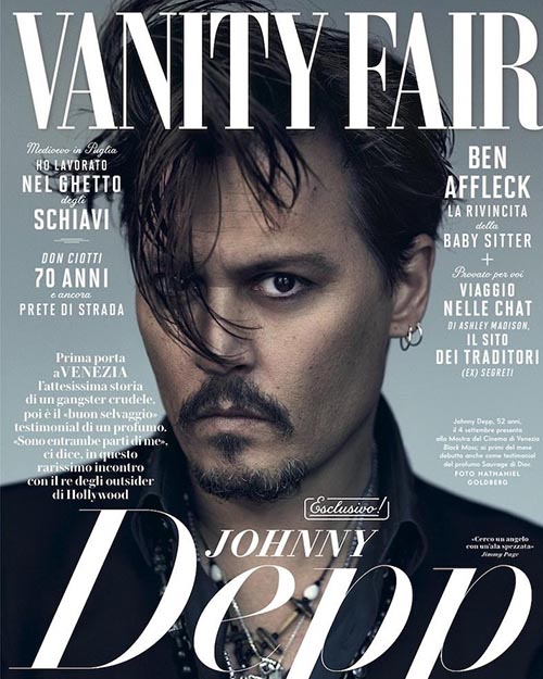جانی دپ روی جلد مجله VANITY FAIR