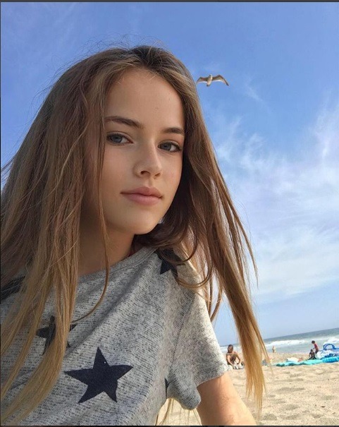 کریستینا با سلفی ساحلی زیباترین دختر جهان 