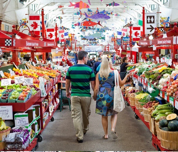 بازار میوه در کانادا