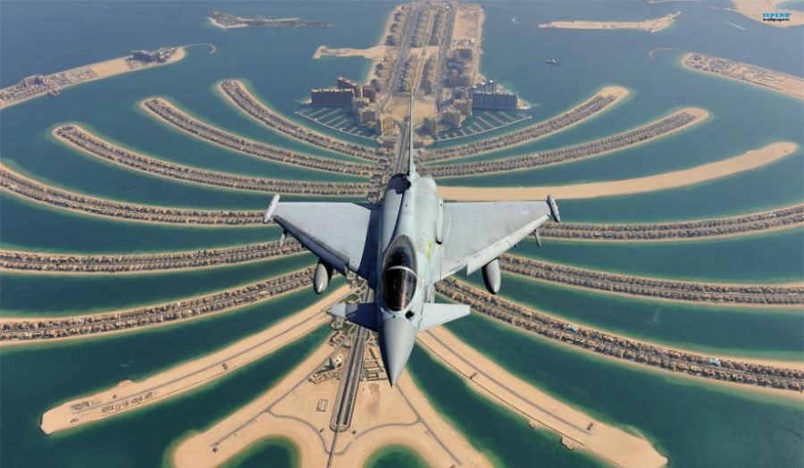 تصویر هوایی از دوبی