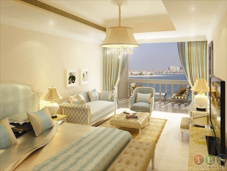اتاق های لوکس هتل KEMPISNKI دوبی