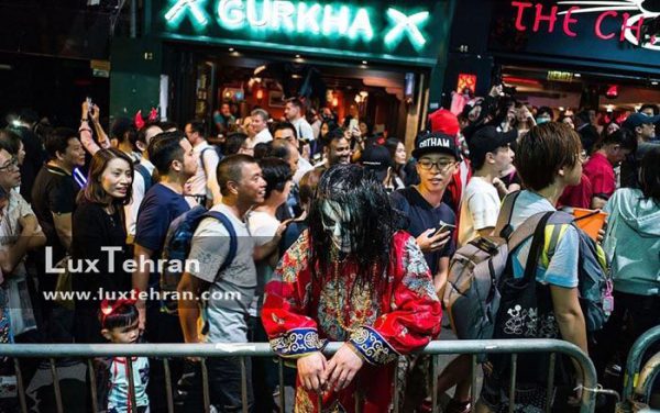 هنگ کنگی ها در جشن هالووین
