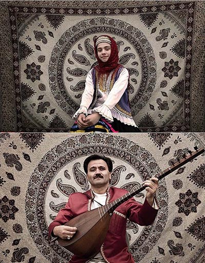 دوخت های سنتی در لباس اقوام ایرانی