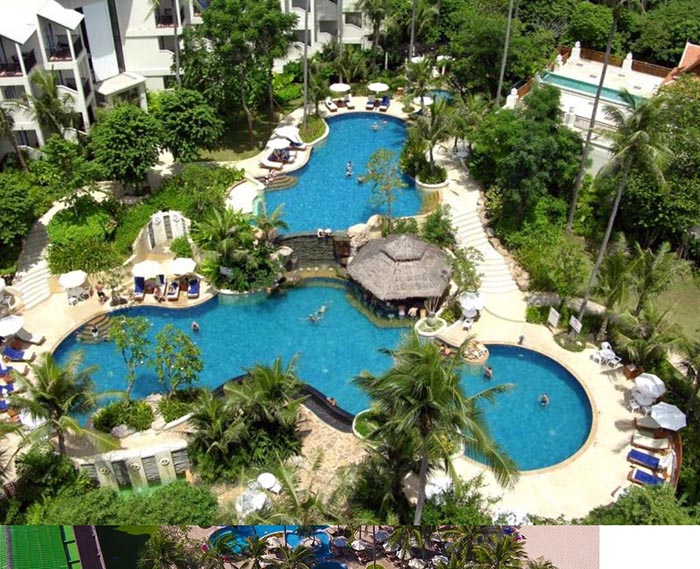 فضای باز هتل های پوکت تایلند