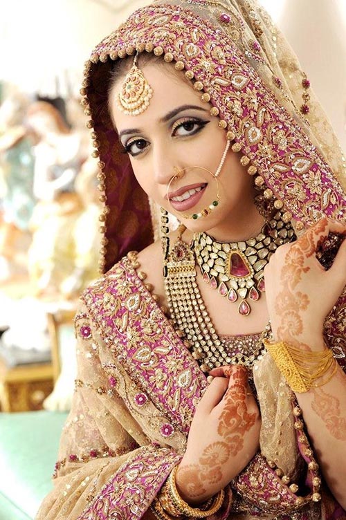 لباس عروس های پاکستانی گران قیمت