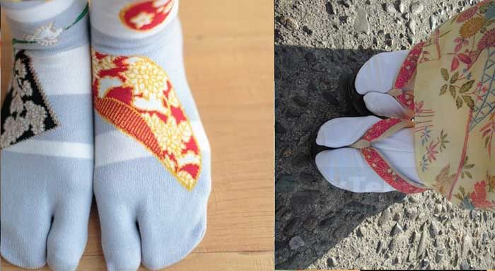 طرح جوراب های خاصی که کیمونوپوش ها