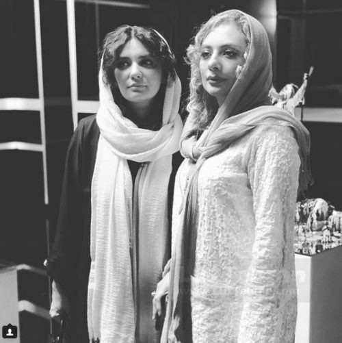 تیپ لیندا کیانی در کنار یکتا ناصر ،‌ هنرپیشه لاکچری گرد سینمای ایران