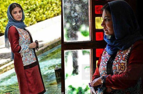 ۲ تصویر از کلکسیون مانتوهای شیک با طرح های اسلیمی و ایرانی لیندا کیانی
