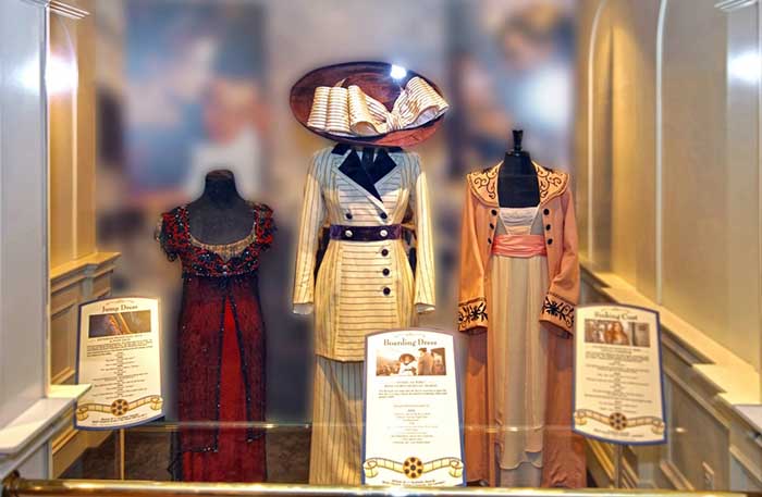 لباس های تایتانیک در موزه
