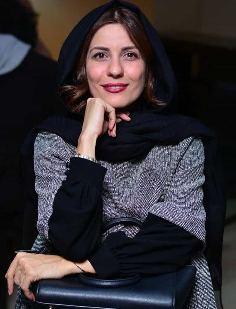 سارا بهرامی در مراسم اکران فیلم شهر زیبا 