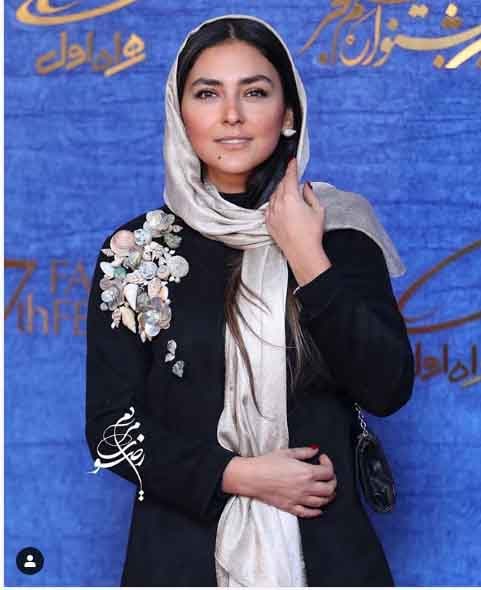 هدی زین العابدین در روز پنجم جشنواره فیلم فجر