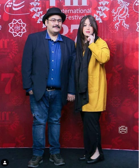 استایل جالب رضا داوود نژاد در جشنواره بین المللی فیلم فجر