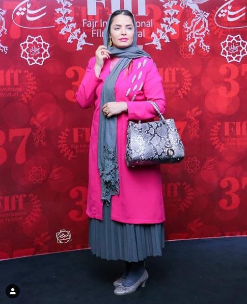 استایل صورتی رنگ سپیده خداوردی در جشنواره بین المللی فیلم فجر